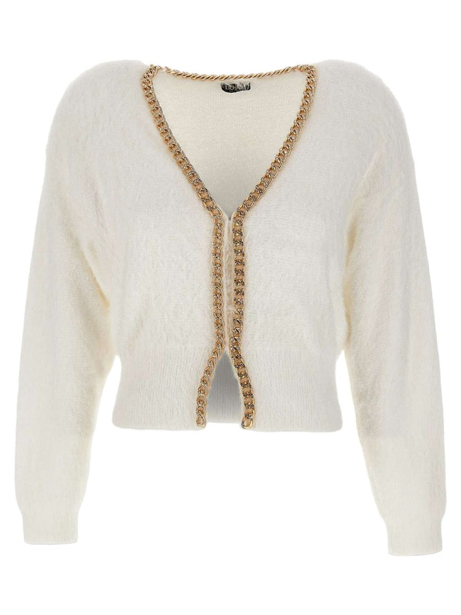 Liu Jo Cardigan with Chain and Hook Closure