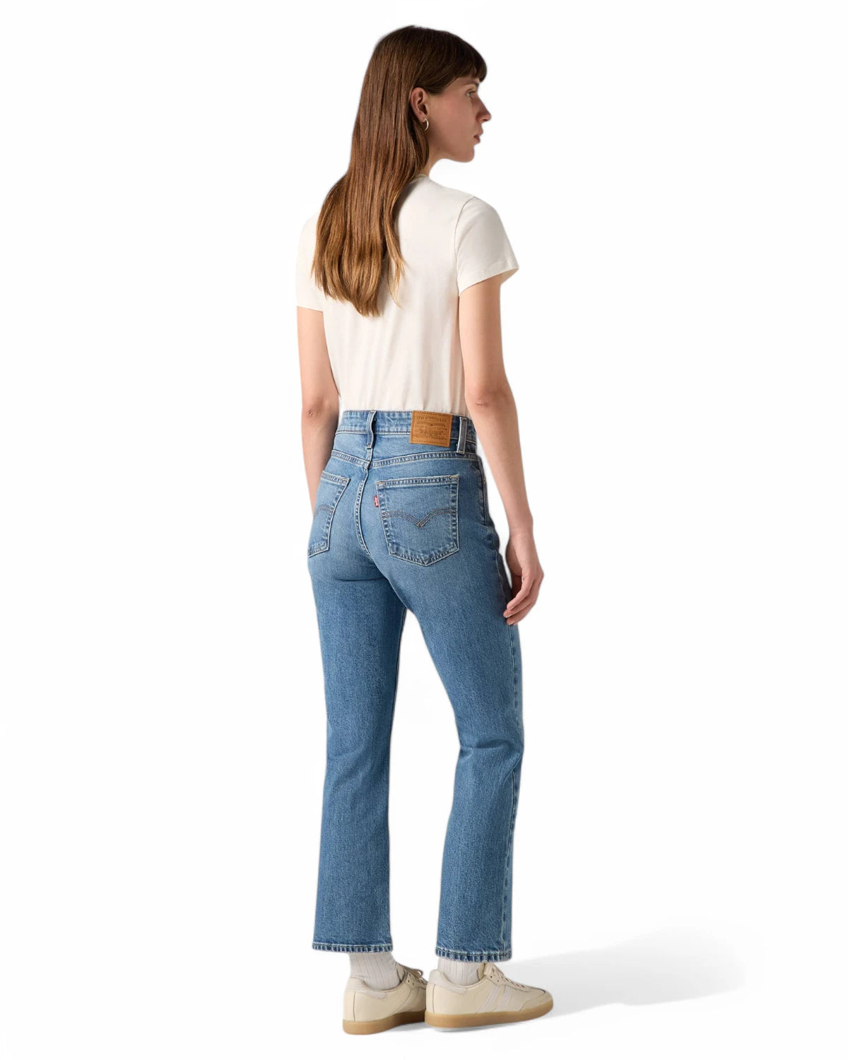 Jeans Donna Levi’s 725™ Kick Boot Vita Alta - Kick Start Blu-LEVI'S-Jeans-Vittorio Citro Boutique