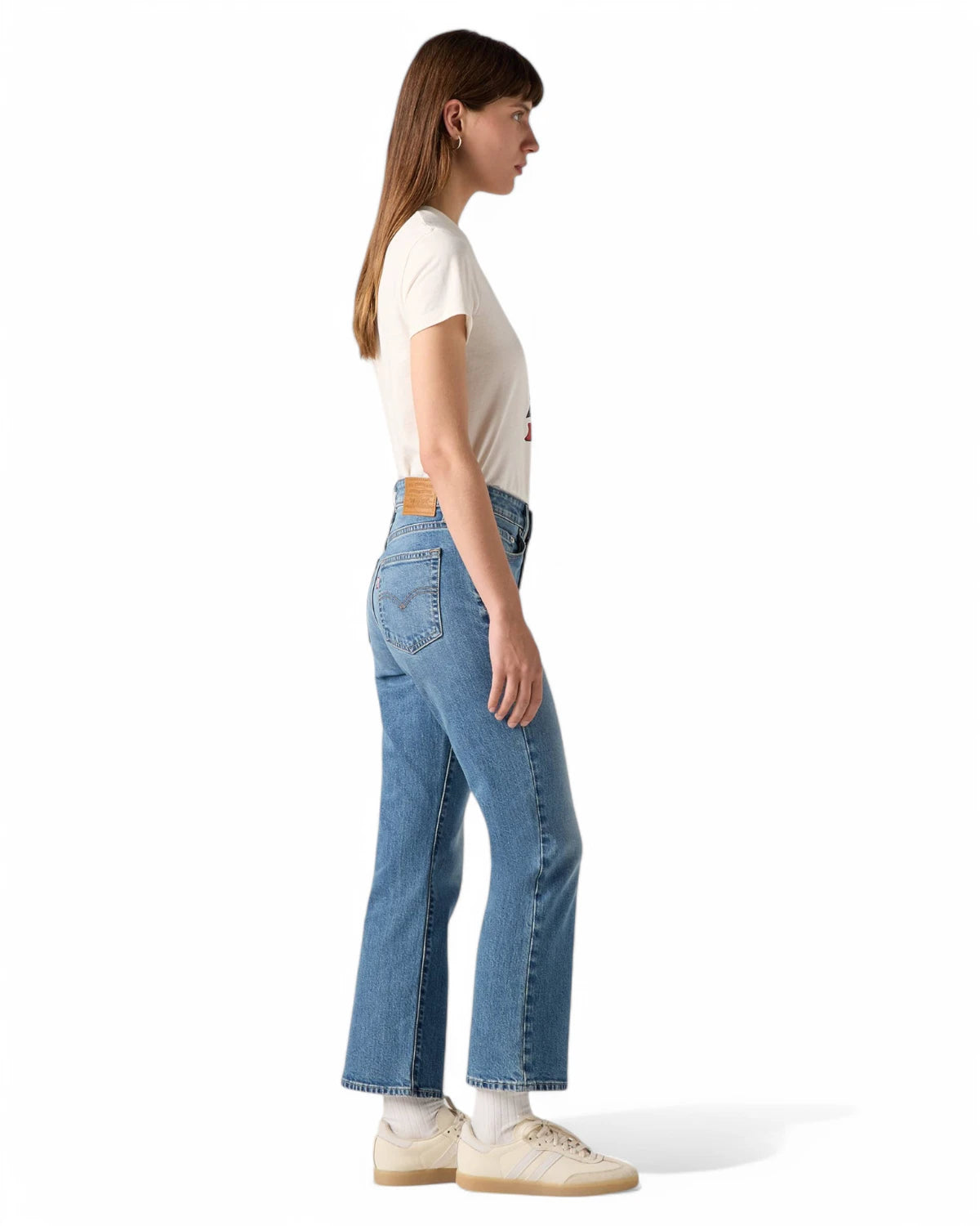 Jeans Donna Levi’s 725™ Kick Boot Vita Alta - Kick Start Blu-LEVI'S-Jeans-Vittorio Citro Boutique