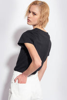 T-SHIRT RICAMO CILIEGIE-Pinko-T-shirt-Vittorio Citro Boutique