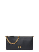 Horizontal Flat Bag in pelle-Pochette-Pinko-Vittorio Citro Boutique