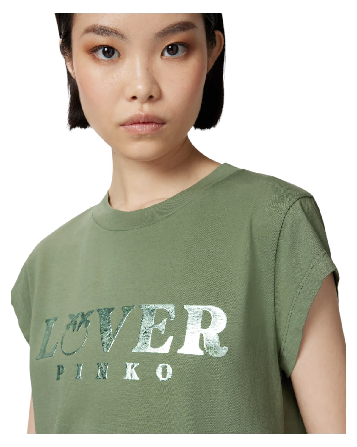 T-shirt Slim Lover-Pinko-T-shirt-Vittorio Citro Boutique