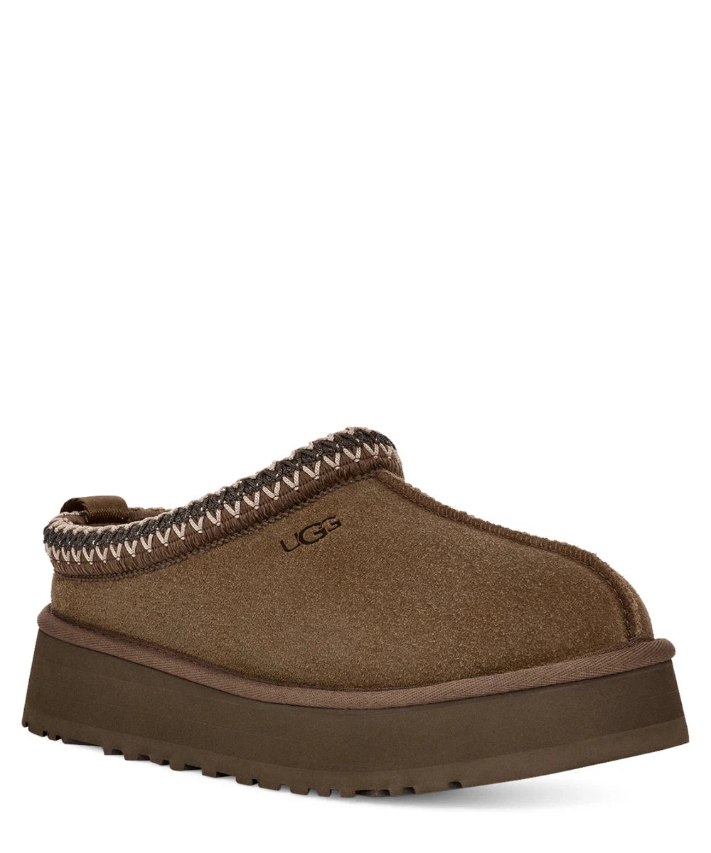 Sabot Tazz in Pelle Scamosciata con Suola Plateau-Ciabatte-Ugg-Vittorio Citro Boutique