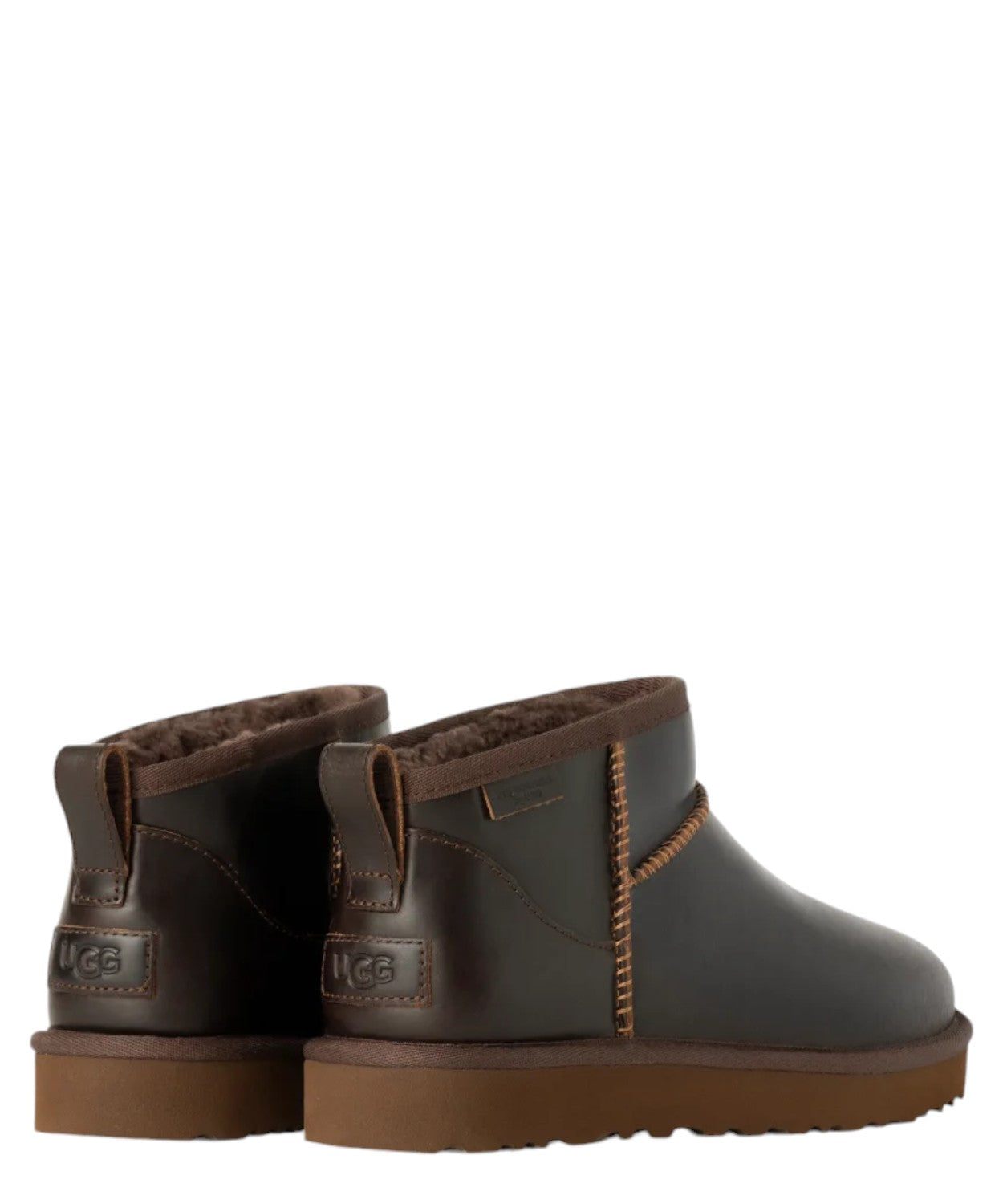 Stivali Donna Classic Ultra Mini Leather Regenerate-Ugg-Stivali-Vittorio Citro Boutique