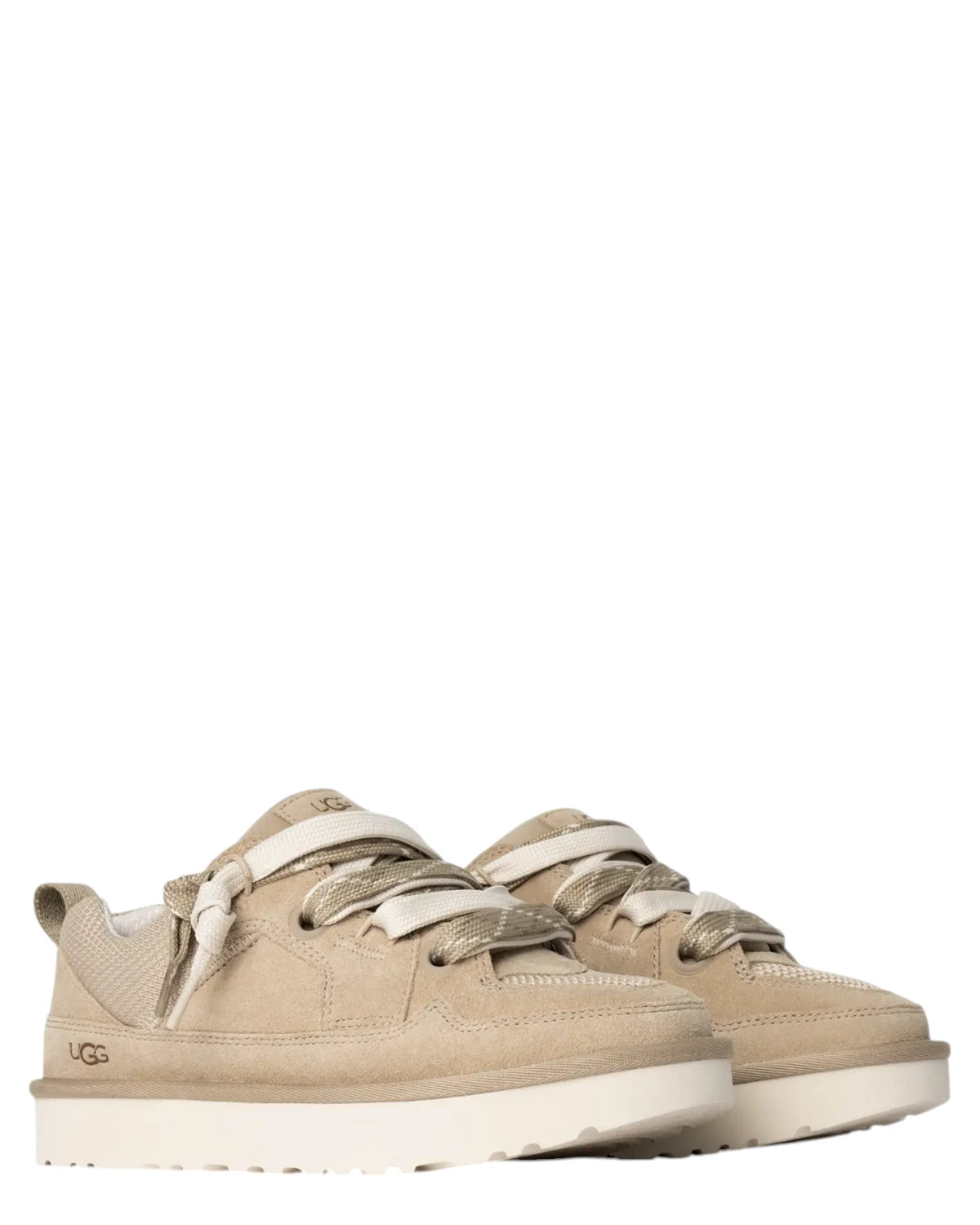 Lo Lowmel Sneaker Casual in Camoscio e Tela Riciclata-Ugg-Sneakers-Vittorio Citro Boutique