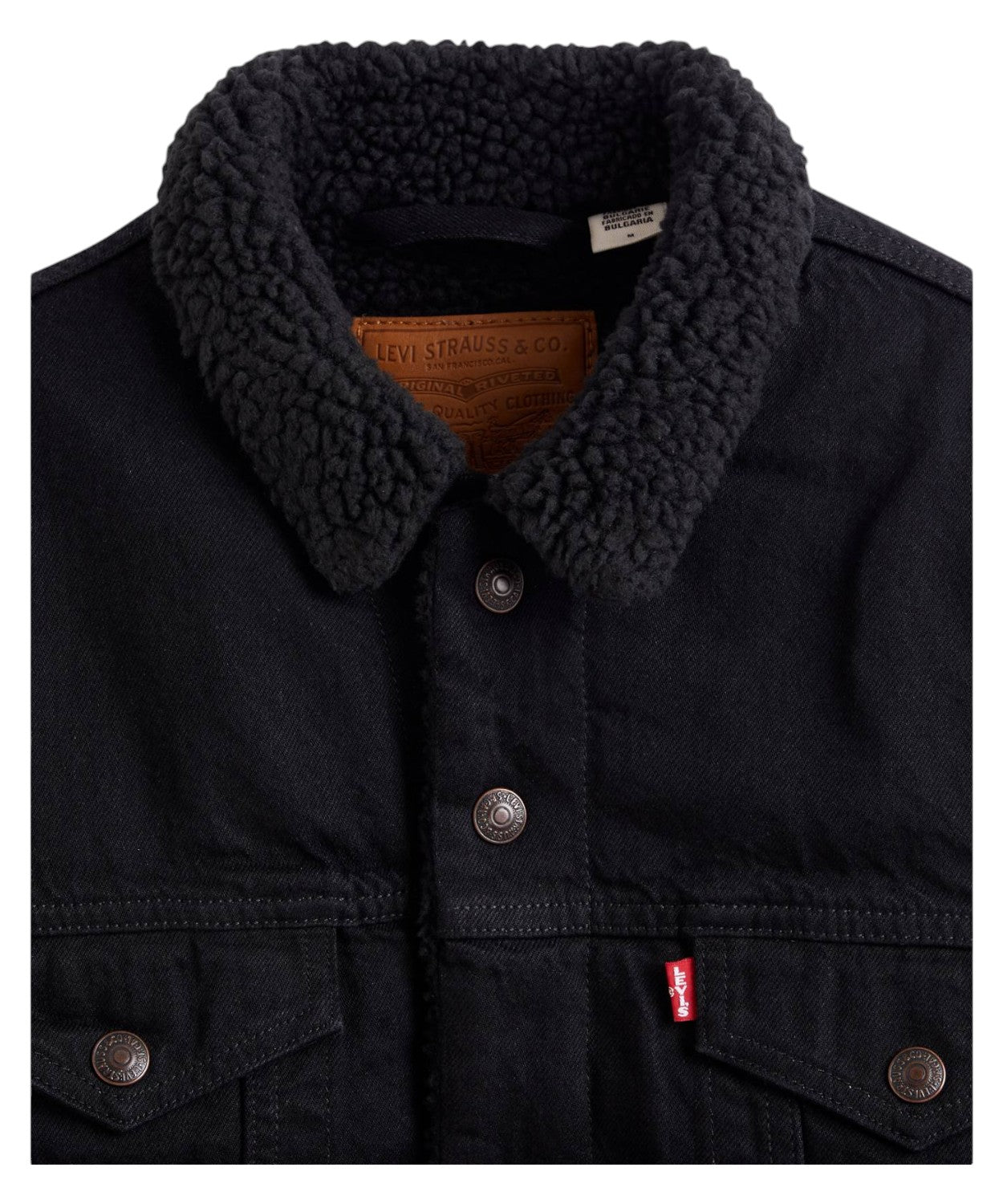 Giacca Trucker in Sherpa di Levi's-LEVI'S-Giacche-Vittorio Citro Boutique