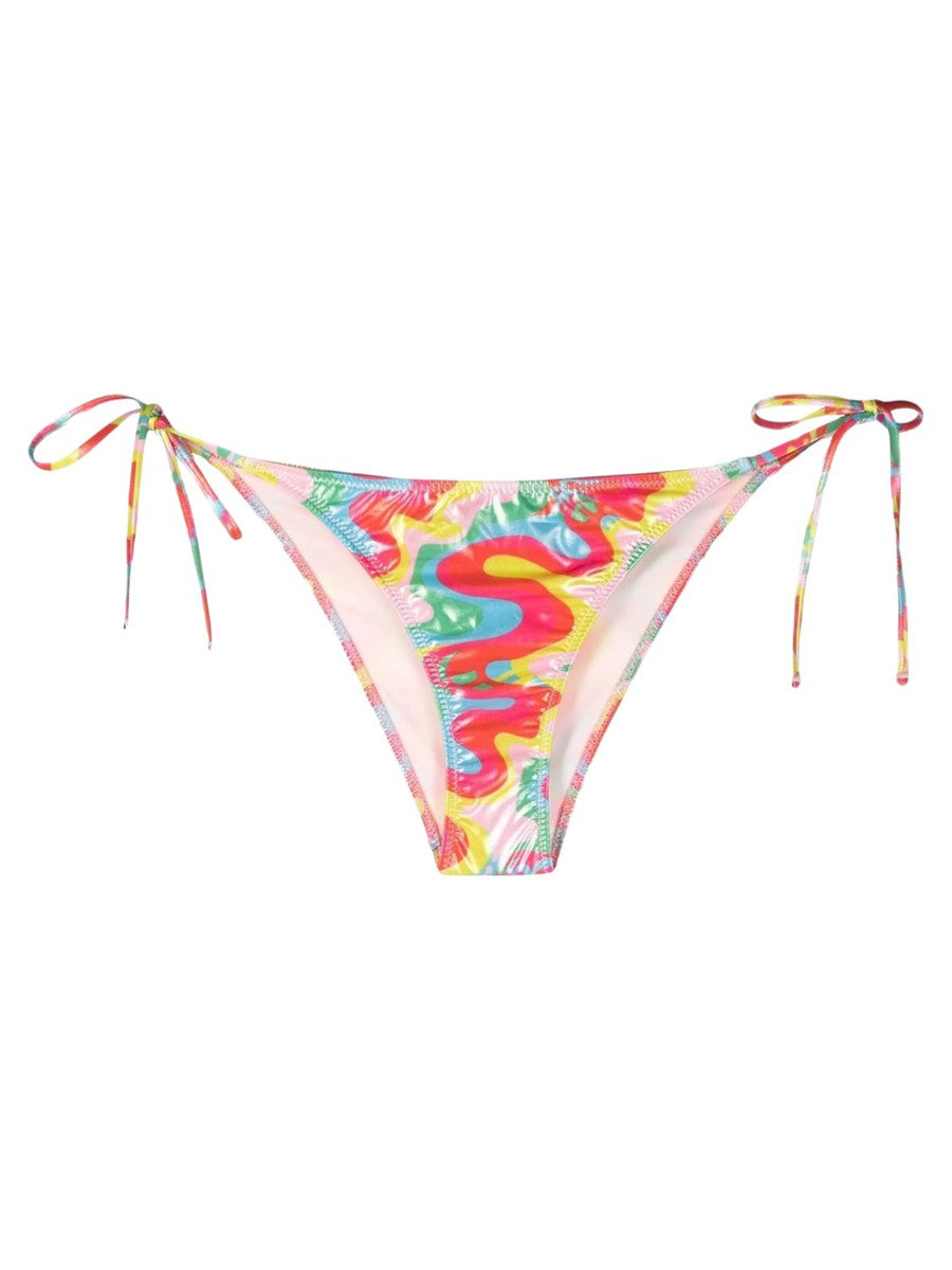 Slip multicolore con stampa astratta e logo-Costumi da bagno-Chiara Ferragni-Vittorio Citro Boutique