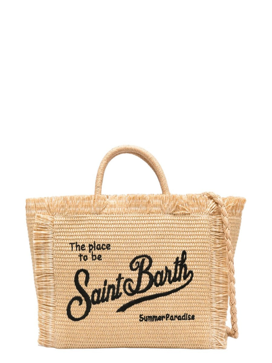 Borsa da spiaggia Colette con frange-Mc2 Saint Barth-Borse a mano-Vittorio Citro Boutique