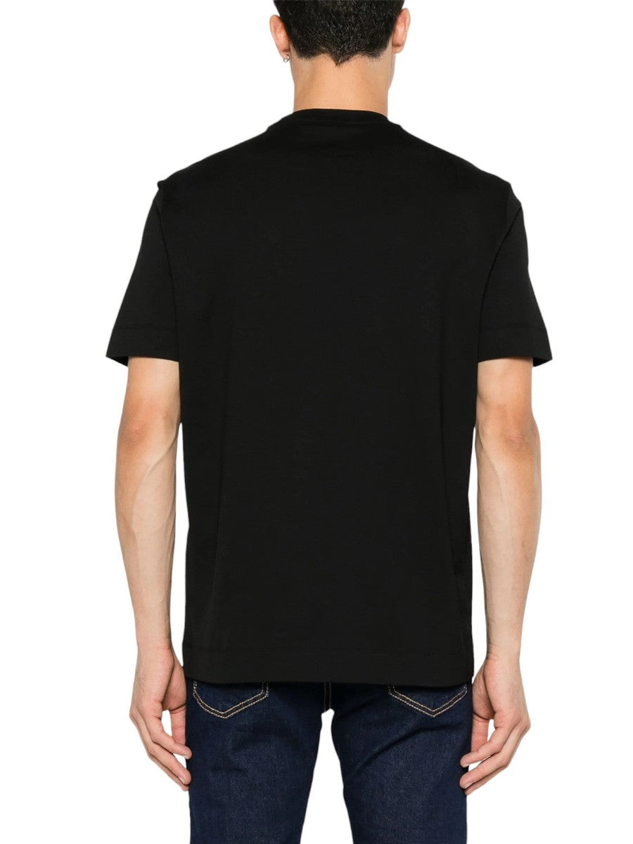 T-shirt girocollo in jersey di cotone-Emporio Armani-T-shirt-Vittorio Citro Boutique