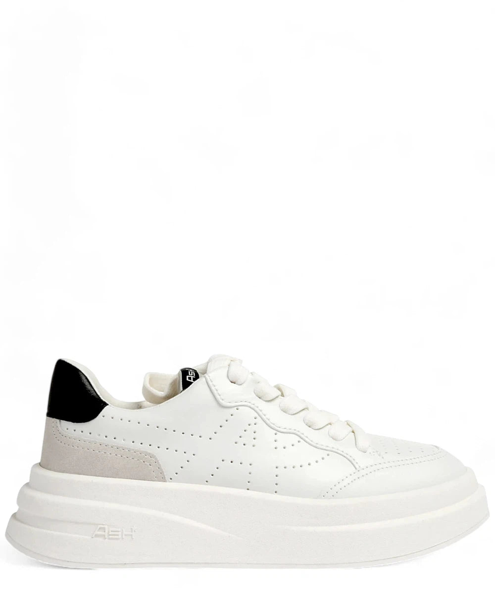 Sneakers in Pelle Bianca con Design Traforato-ASH-Sneakers-Vittorio Citro Boutique