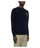 Maglione Heron con Slogan Ricamato sul Petto-Mc2 Saint Barth-Maglieria-Vittorio Citro Boutique