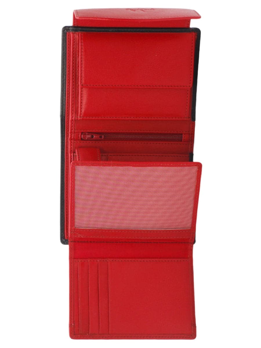 Portafogli in pelle con clip bi color-Portafogli-Vittorio Citro-Vittorio Citro Boutique