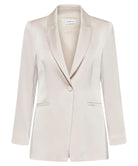 Blazer in Satin Carrara-Giacche-Marella-Vittorio Citro Boutique