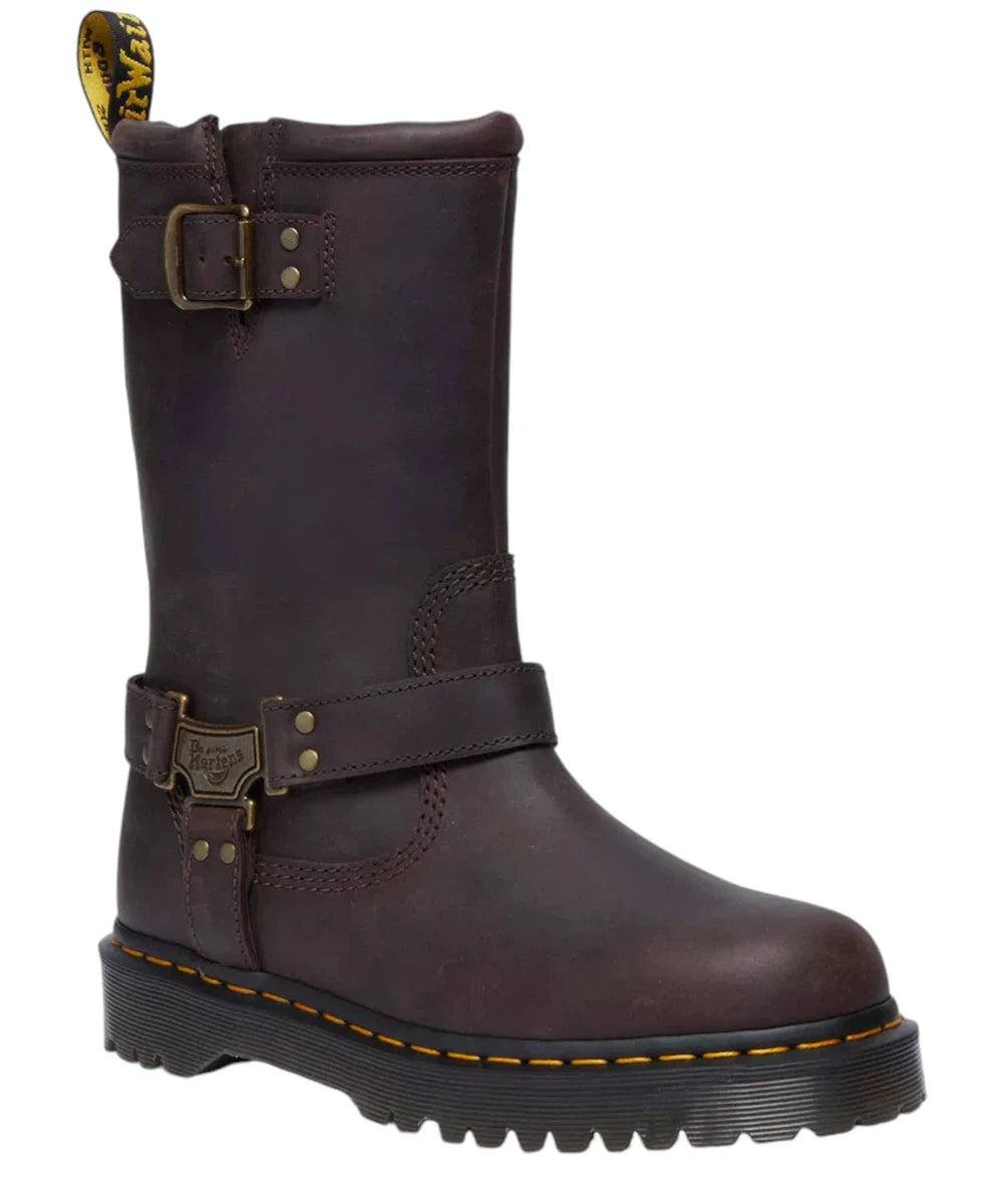 Stivali Alti Biker Anistone Hi in Pelle-Dr. Martens-Stivali-Vittorio Citro Boutique