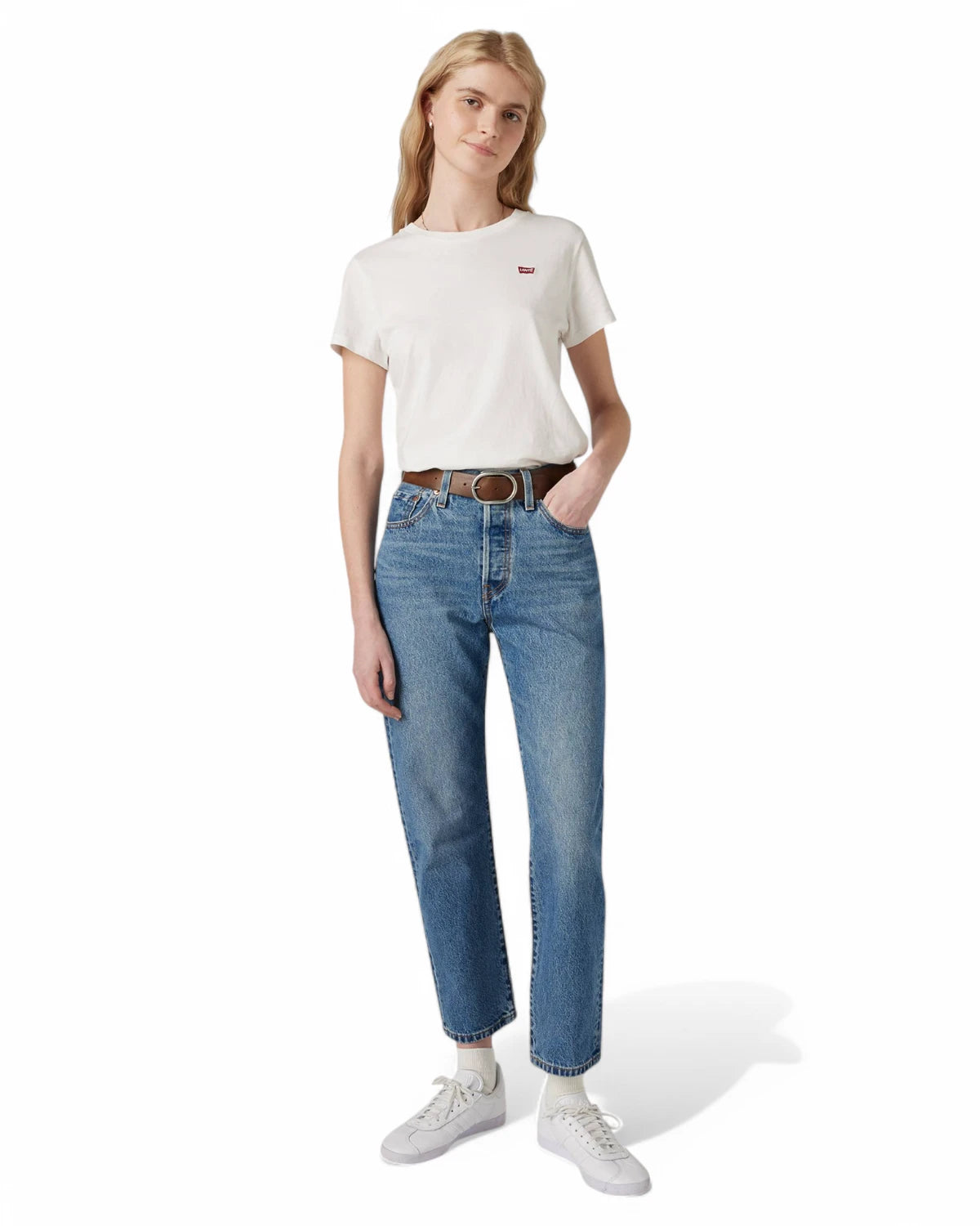 Jeans 501® Accorciati Vita Alta-LEVI'S-Jeans-Vittorio Citro Boutique