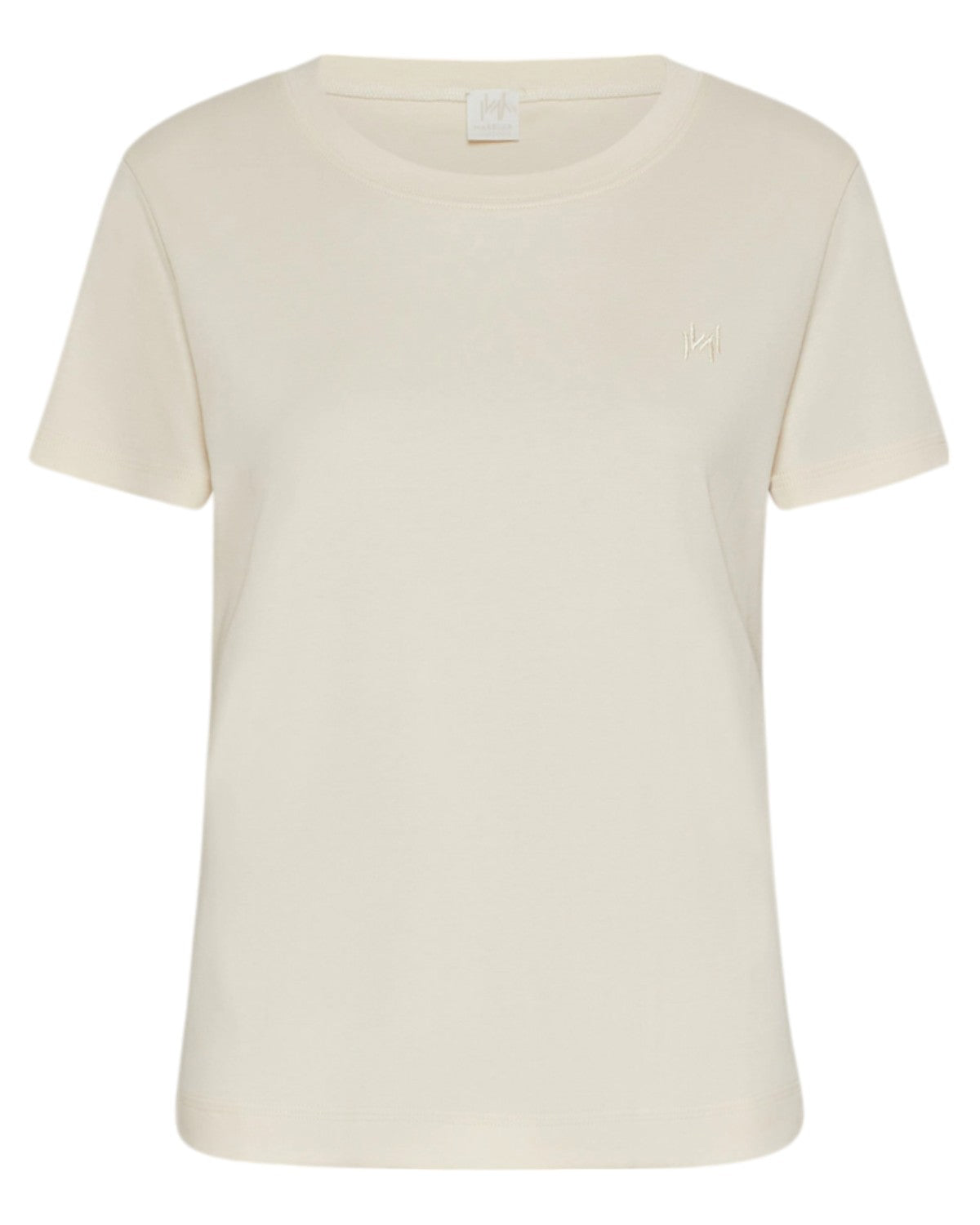 T-shirt in Puro Cotone Luxury con Logo Ricamato-Marella-T-shirt-Vittorio Citro Boutique