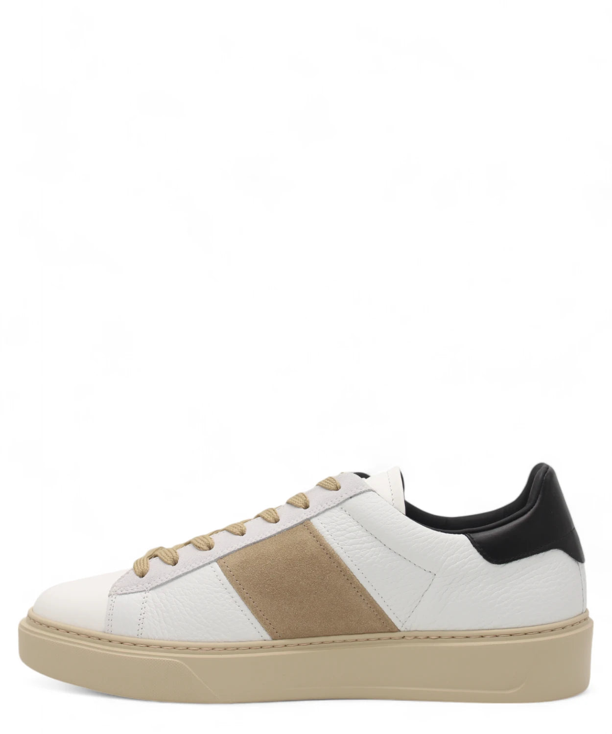 Sneakers in Pelle con Dettagli in Camoscio-Sneakers-Woolrich-Vittorio Citro Boutique