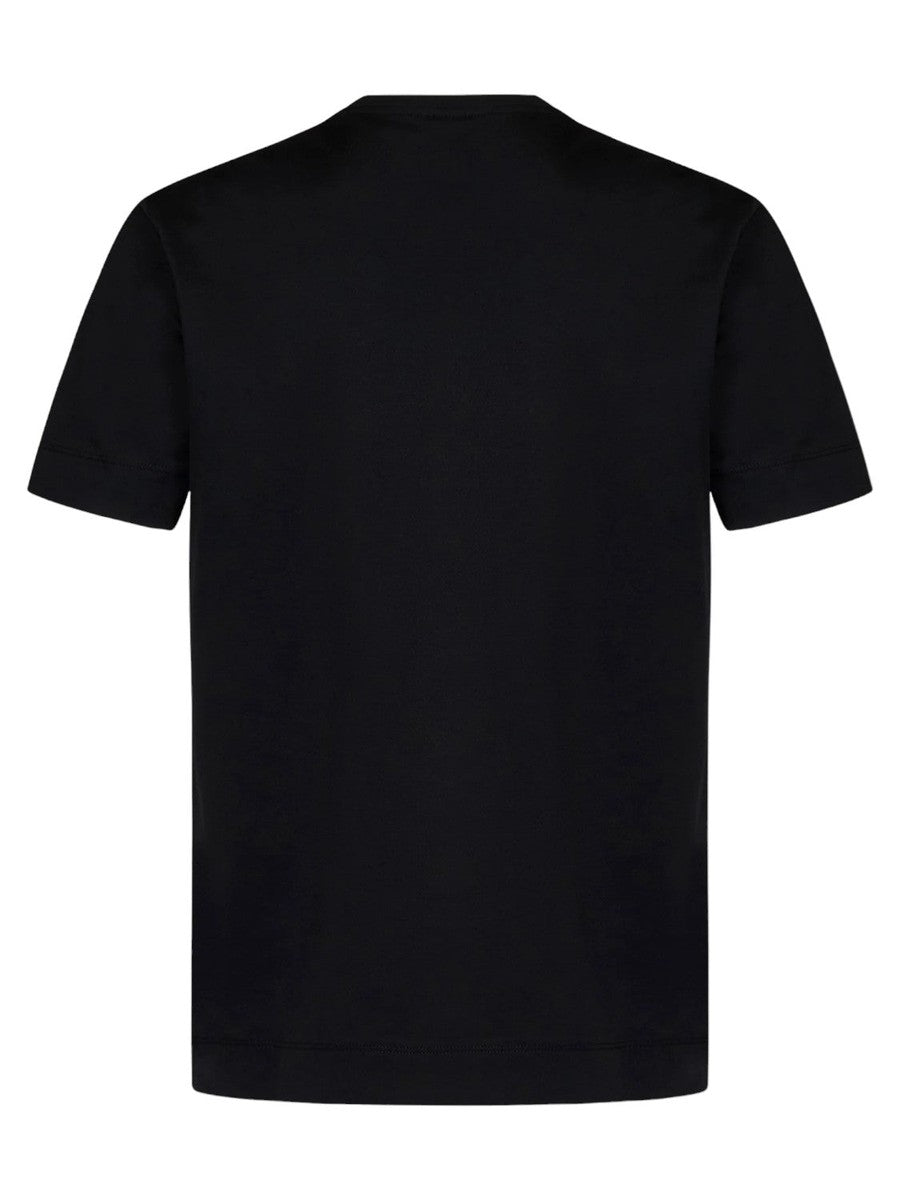 T-shirt girocollo in jersey di cotone-Emporio Armani-T-shirt-Vittorio Citro Boutique