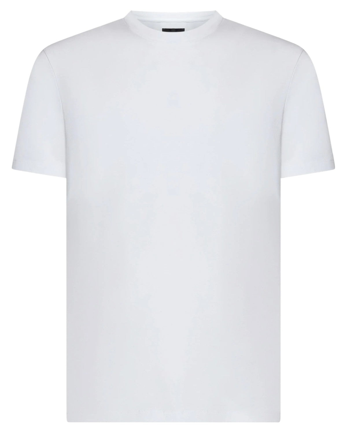 T-shirt in jersey stretch di viscosa con logo Aquila sul fondo.-T-shirt-Emporio Armani-Vittorio Citro Boutique