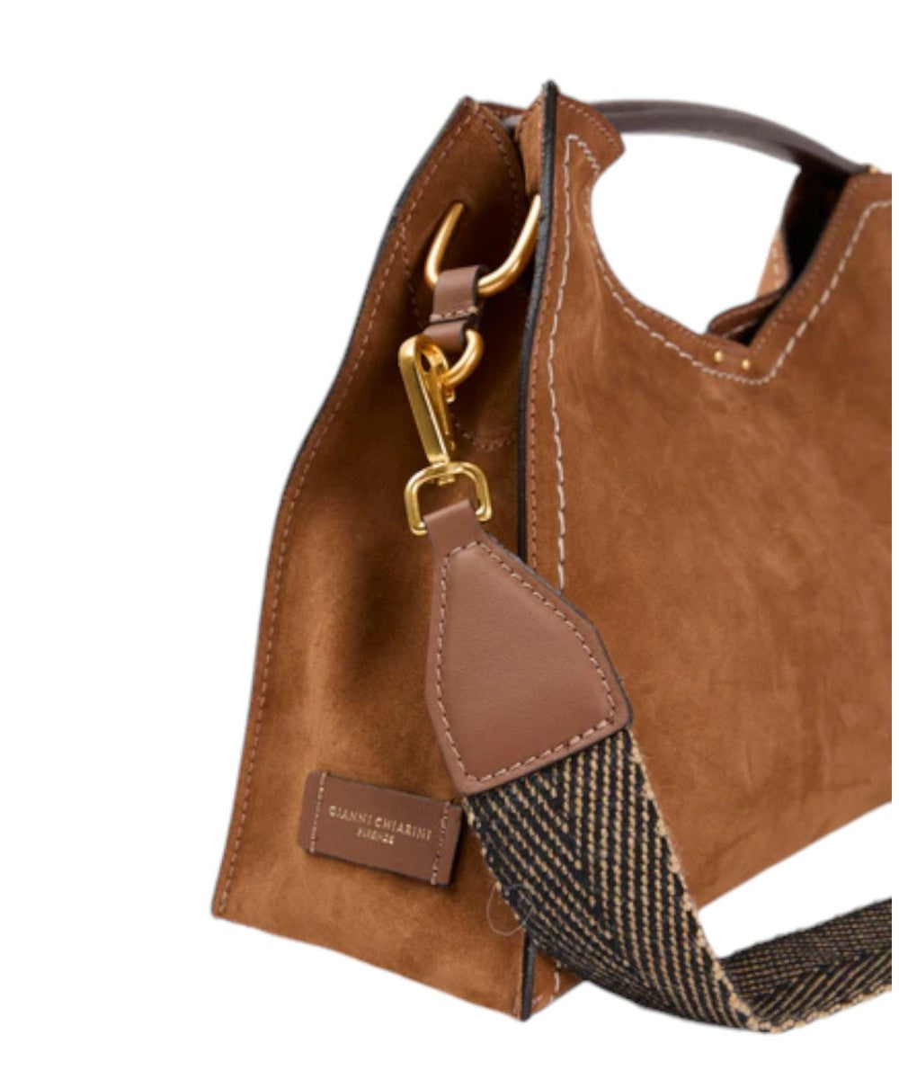 Borsa Aurora in Light Suede-Gianni Chiarini-Borse a mano-Vittorio Citro Boutique