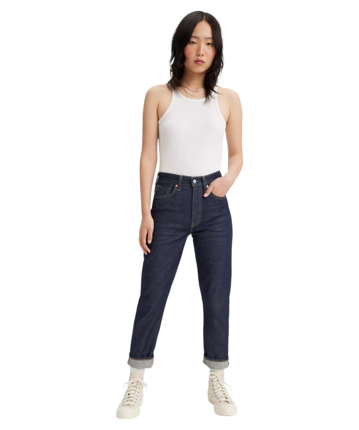 Jeans Levi's® Boyfriend a Vita Alta-LEVI'S-Jeans-Vittorio Citro Boutique