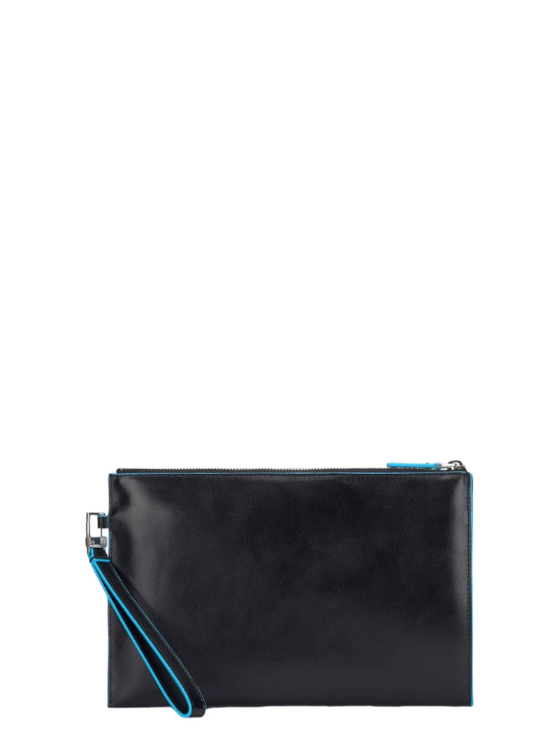 Pochette Stretta con Scomparto per iPad® Mini-Pochette-Piquadro-Vittorio Citro Boutique