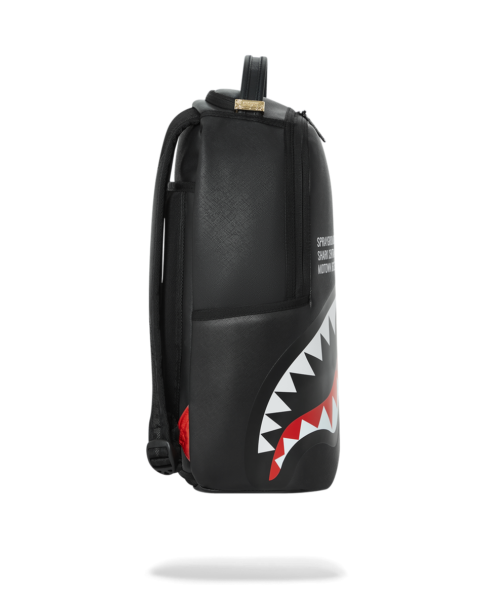 SHARK CENTRAL 2.0 SPLIT BLACK WHITE BACKPACK-Sprayground-Zaini-Vittorio Citro Boutique