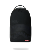 SHARK CENTRAL: 2.0: BLACK ON BLACK DLXSV BACKPACK-Sprayground-Zaini-Vittorio Citro Boutique