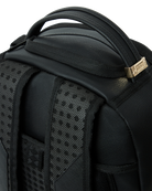 SHARK CENTRAL: 2.0: BLACK ON BLACK DLXSV BACKPACK-Sprayground-Zaini-Vittorio Citro Boutique