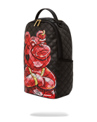 HAND PAINTED DIABLO BEAR DLXVF BACKPACK-Sprayground-Zaini-Vittorio Citro Boutique