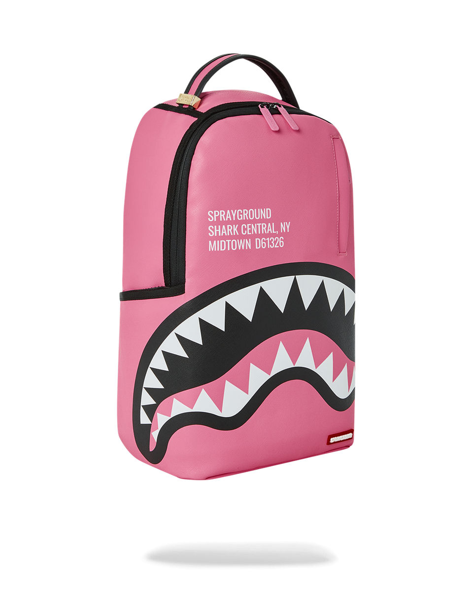 SHARK CENTRAL 2.0 PINK DLXSV BACKPACK-Sprayground-Zaini-Vittorio Citro Boutique