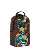 Zaino Sprayground DLXSV Don't Care di Moneybear-Sprayground-Zaini-Vittorio Citro Boutique