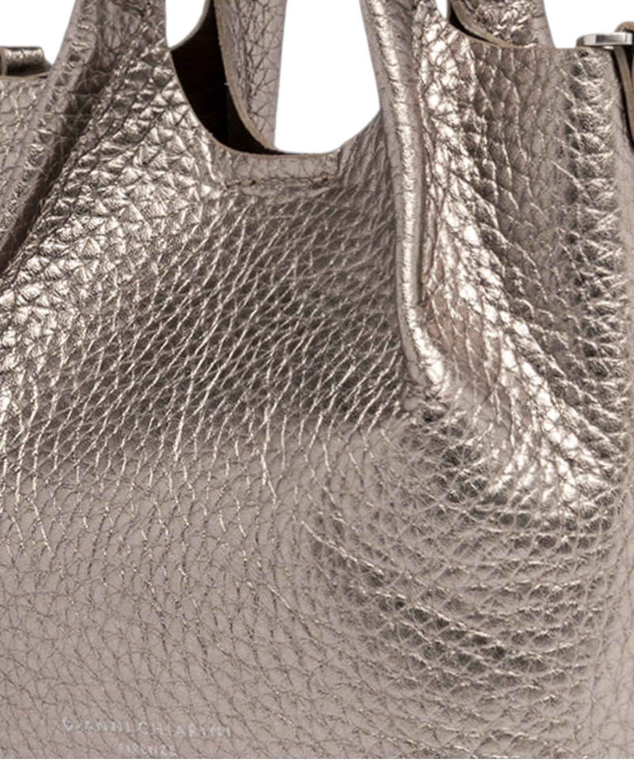 Borsa Dua piccola in Pelle Double Grana Maxi-Gianni Chiarini-Borse a mano-Vittorio Citro Boutique