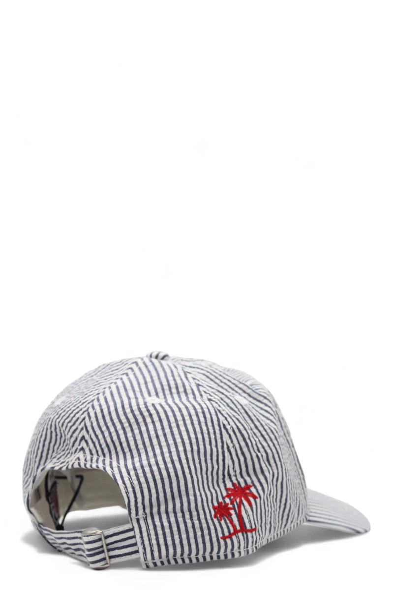 Cappello a righe con ricamo St.Barth-Mc2 Saint Barth-Cappelli-Vittorio Citro Boutique