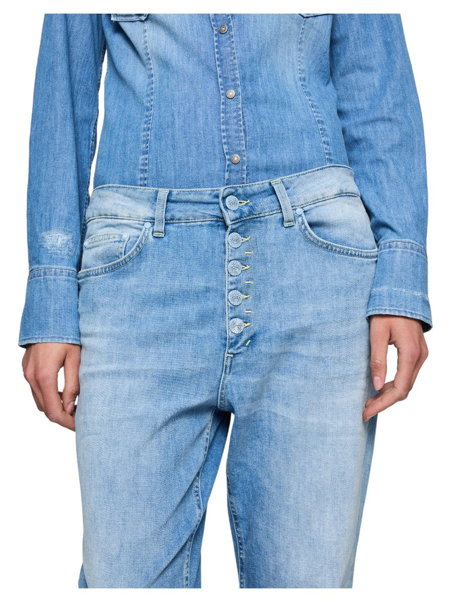 Jeans Koons loose in denim stretch-Dondup-Jeans-Vittorio Citro Boutique
