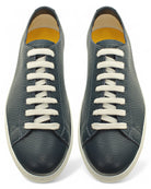 Sneaker in Pelle Bottalata Bianca con Soletta Memory Foam-Sneakers-Doucal'S-Vittorio Citro Boutique