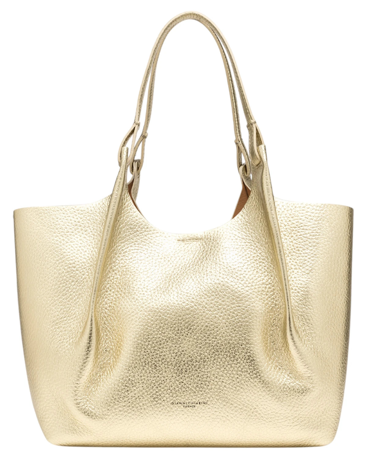 Borsa DUA grande in Pelle Double Grana Maxi-Borse a spalla-Gianni Chiarini-Vittorio Citro Boutique