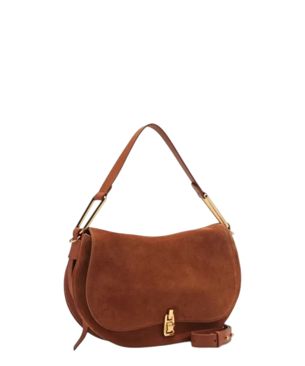 Borsa Coccinelle Magie Suede Bimaterial Medium-Coccinelle-Borse a mano-Vittorio Citro Boutique