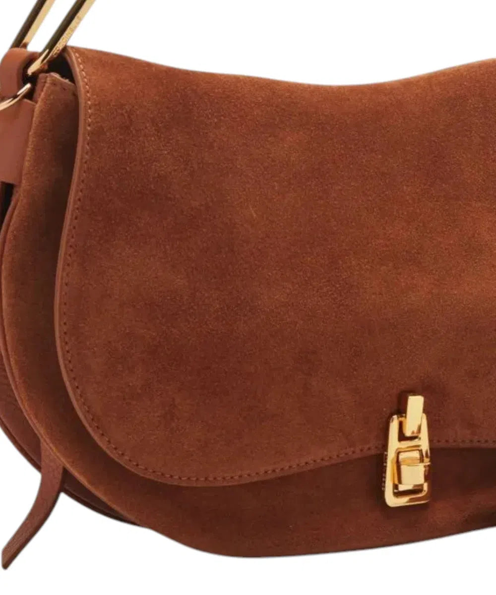 Borsa Coccinelle Magie Suede Bimaterial Medium-Coccinelle-Borse a mano-Vittorio Citro Boutique