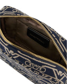 Camera Case in Canvas Jacquard Monogram con Tracolla a Catena-Emporio Armani-Borsette-Vittorio Citro Boutique