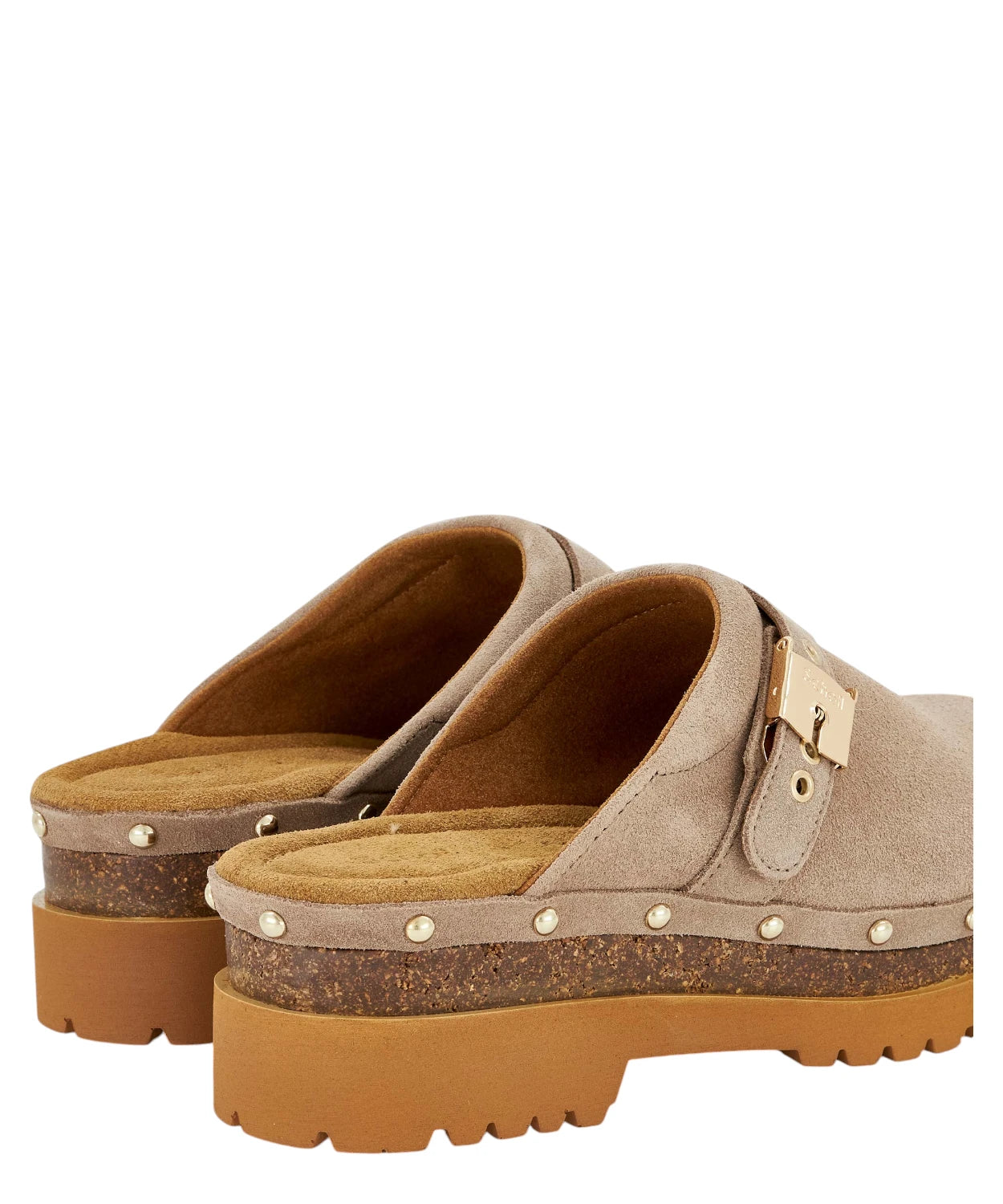 Zoccoli Dark Beige Cindy Cork-SCHOLL-Ciabatte-Vittorio Citro Boutique