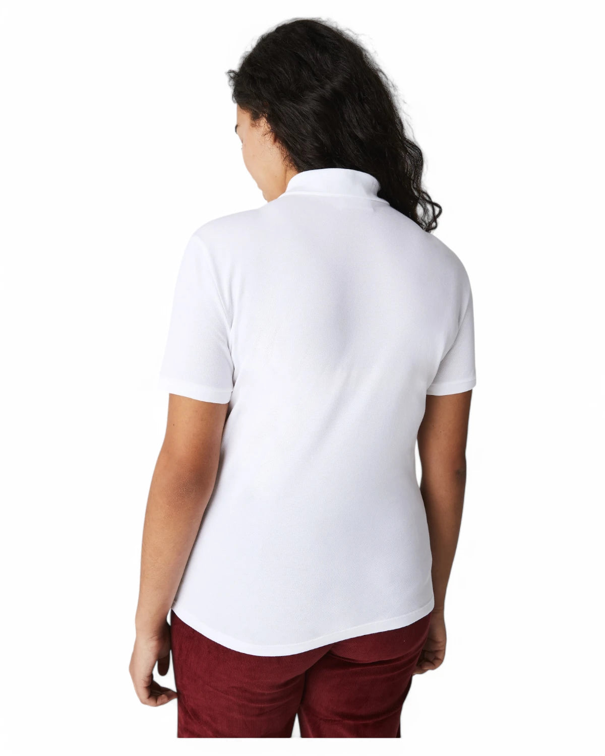 Polo da Donna Lacoste Slim Fit in Piqué di Cotone Stretch-LACOSTE-Polo-Vittorio Citro Boutique