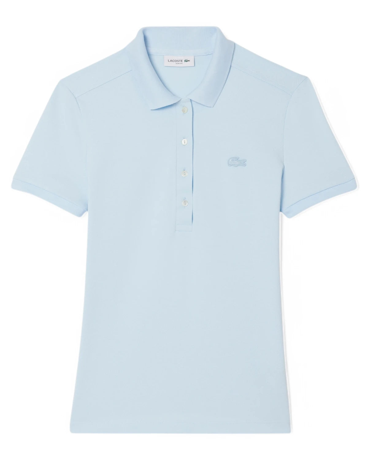 Polo da Donna Lacoste Slim Fit in Piqué di Cotone Stretch-LACOSTE-Polo-Vittorio Citro Boutique