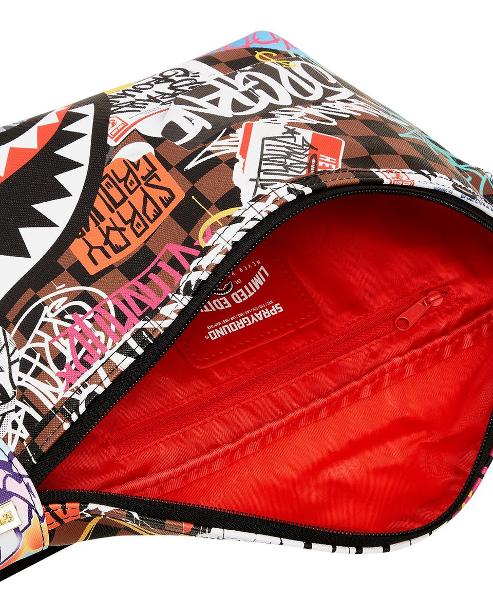 TAGGED UP CROSSBODY-Sprayground-Marsupi-Vittorio Citro Boutique