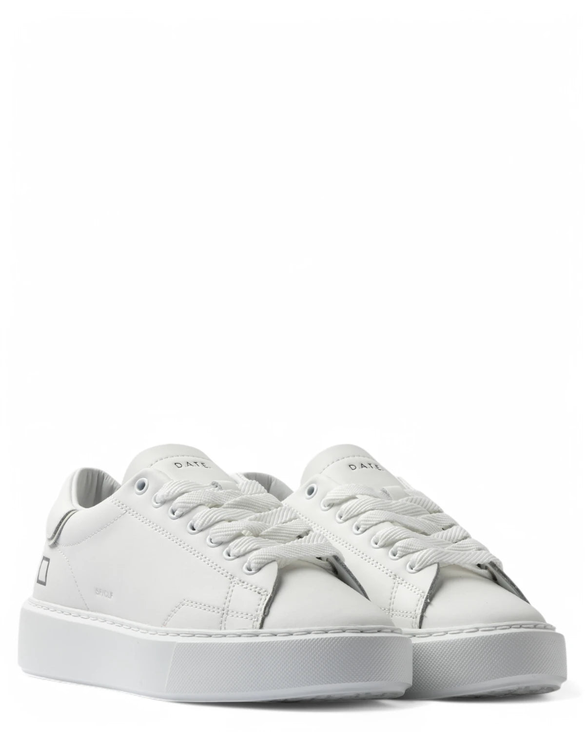 Sneakers Sfera Calf White-D.A.T.E.-Sneakers-Vittorio Citro Boutique