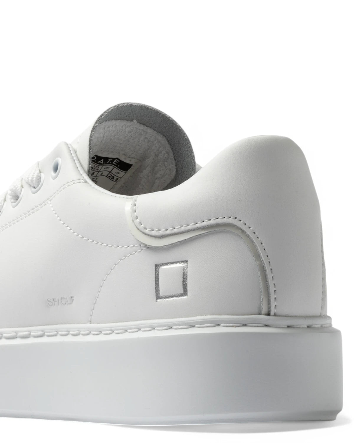 Sneakers Sfera Calf White-D.A.T.E.-Sneakers-Vittorio Citro Boutique