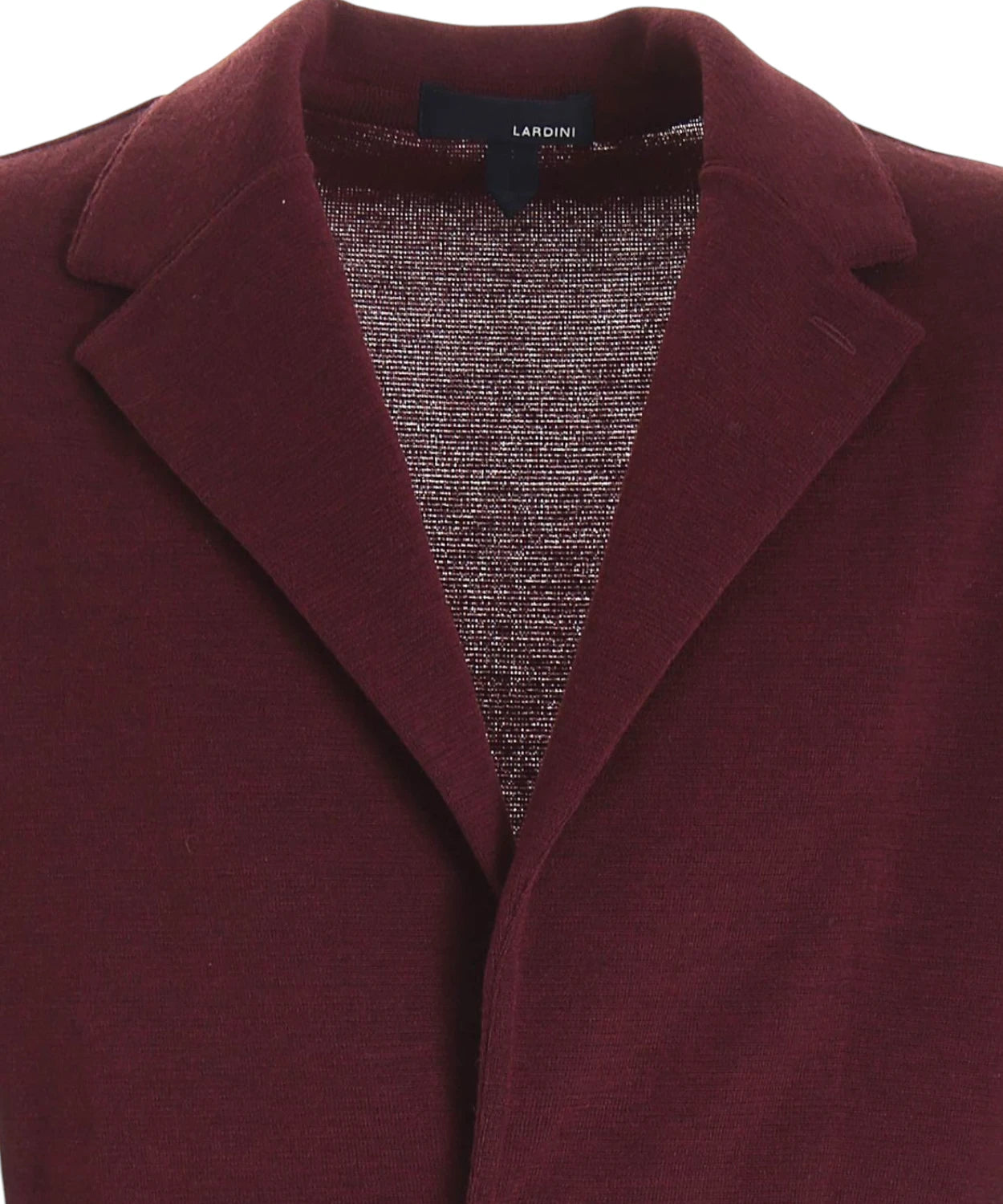 Giacca in Maglia Bordeaux Lardini-Lardini-Giacche-Vittorio Citro Boutique