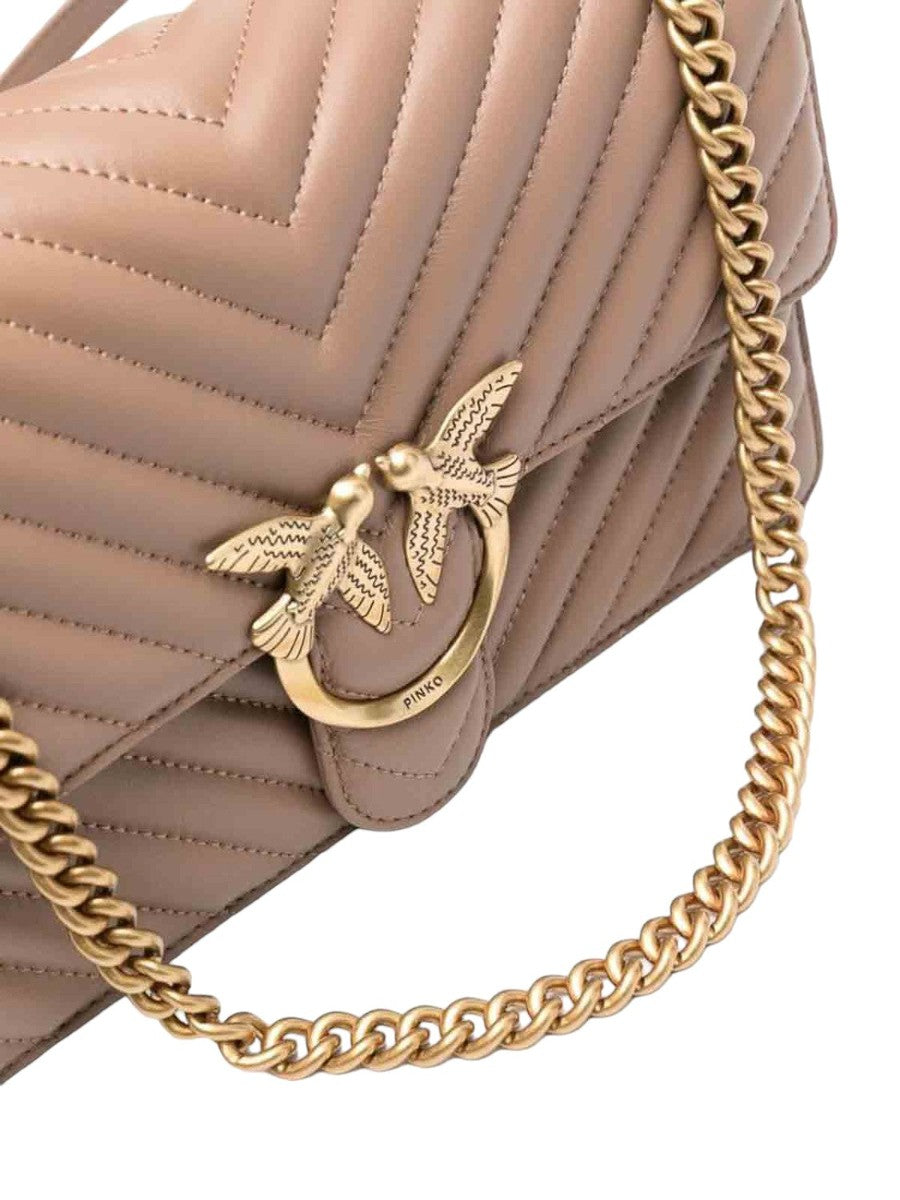 Classic love bag one chevron-Borse a spalla-Pinko-Vittorio Citro Boutique