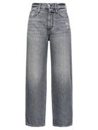 Jeans Estelle in Denim Grigio Beluga-Pinko-Jeans-Vittorio Citro Boutique