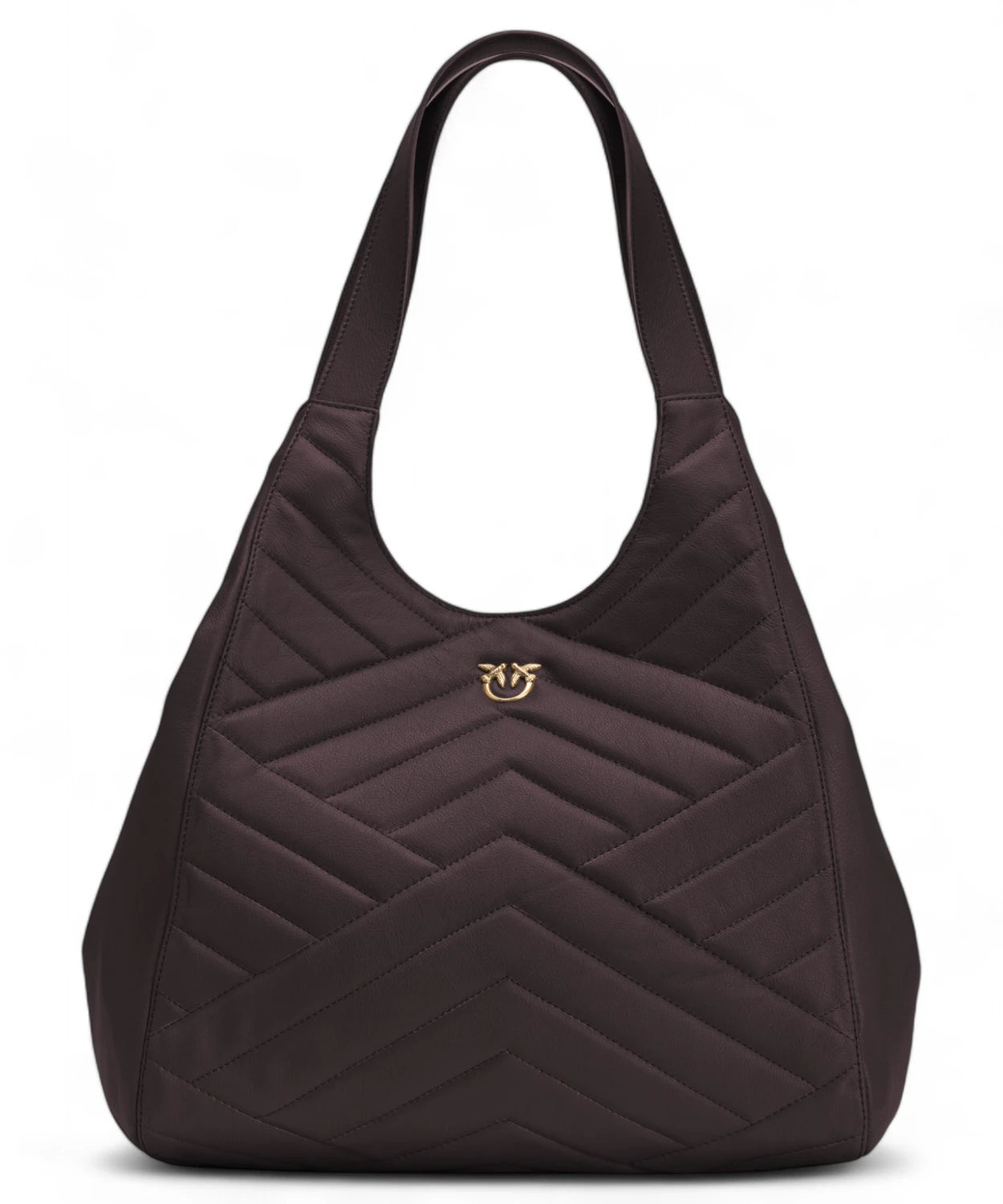 Tote Bag Trapuntata Chevron-Pinko-Borse a spalla-Vittorio Citro Boutique